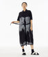 Blurred Print Dress